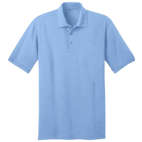 Men's Tall 5.5-Ounce Jersey Knit Polo Polos/Knits Joe's USA Light Blue Large Tall