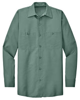 Men's Long Sleeve Industrial Work Shirt