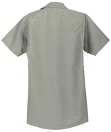 Men's Long Size, Short Sleeve Industrial Work Shirt