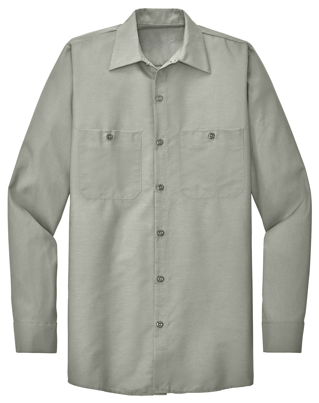 Men's Long Size, Long Sleeve Industrial Work Shirt