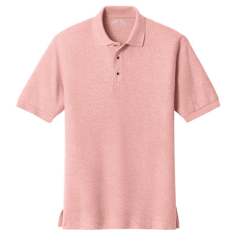 Mens Classic Silk Touch Polo Shirts in 36 Colors and Sizes: XS-6XL-LightPink Polos/Knits Joe's USA Light Pink X-Small