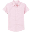 Womens Short Sleeve Wrinkle Resistant Easy Care Shirts-LightPink Joe's USA Light Pink X-Small