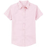 Womens Short Sleeve Wrinkle Resistant Easy Care Shirts-LightPink Joe's USA Light Pink X-Small