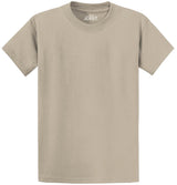 Joe's USA Mens Heavyweight Wholesale 6.1-ounce, 100% Cotton T-Shirt - Light Sand - JUSA T-Shirts Joe's USA Light Sand S