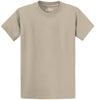 Joe's USA Mens Heavyweight Wholesale 6.1-ounce, 100% Cotton T-Shirt - Light Sand - JUSA T-Shirts Joe's USA Light Sand S