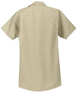 Men's Long Size, Short Sleeve Industrial Work Shirt