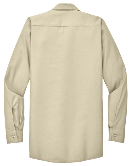 Men's Long Size, Long Sleeve Industrial Work Shirt