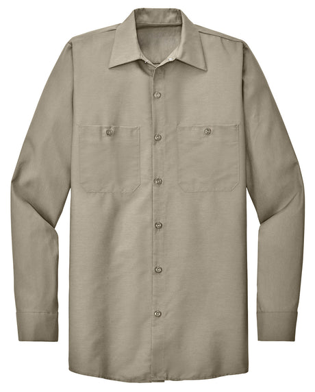 Men's Long Sleeve Industrial Work Shirt