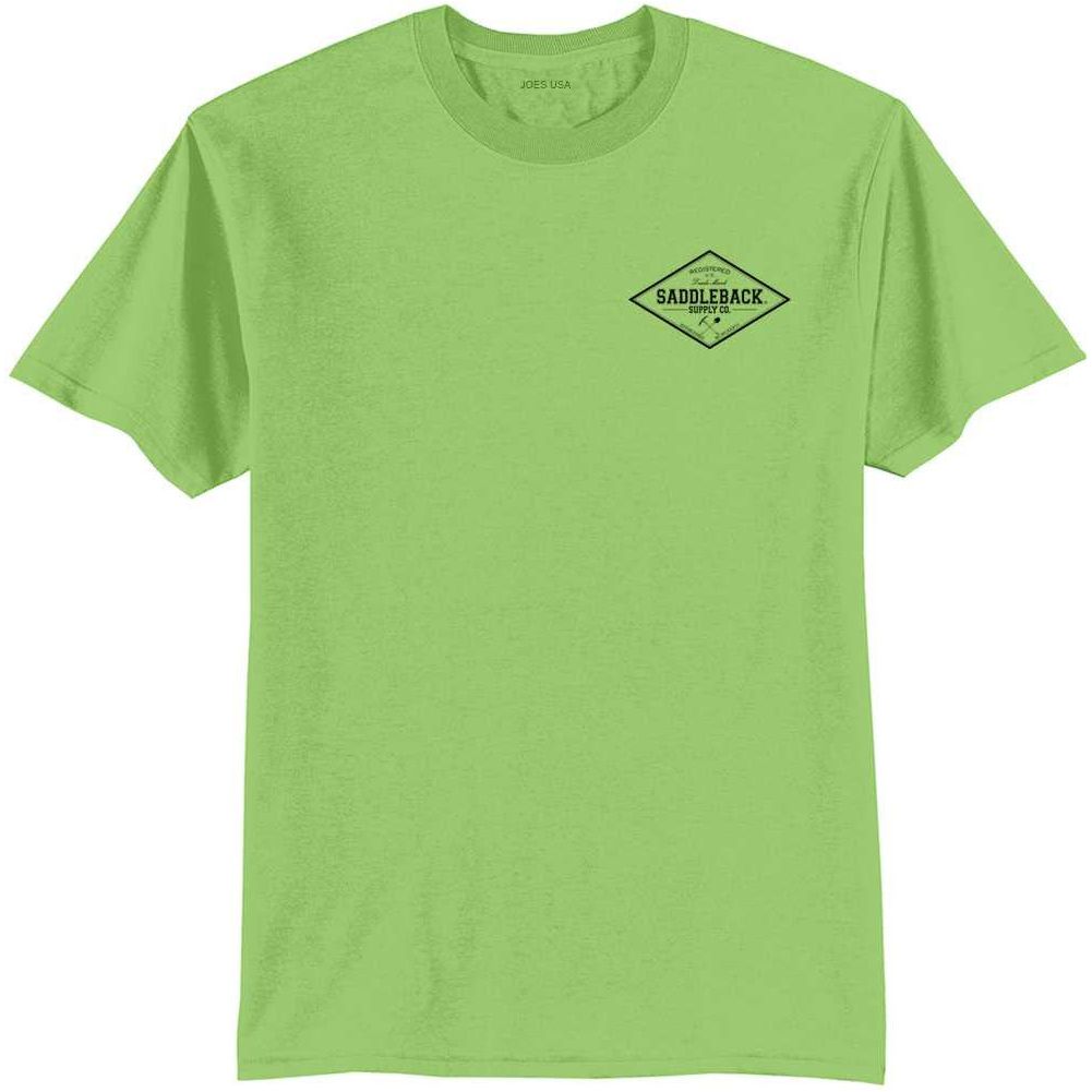 Saddleback Supply Co Design 50/50 Cotton Poly T-Shirts in Regular, Big and Tall Joe's USA Men's Shirts