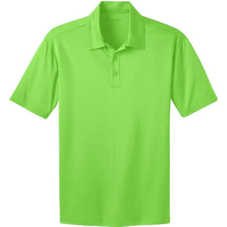 Men's Silk Touch Golf Polo's in 16 Colors - Sizes XS-6XL - Lime Joe's USA Lime X-Small