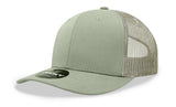 Decky 6 Panel Mid Profile Structured Cotton Blend Trucker | Decky 6021