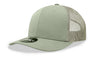 Decky 6 Panel Mid Profile Structured Cotton Blend Trucker | Decky 6021