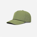 Joe's USA 5-Panel Rope Golf Hat | Water-Repellent Perforated Snapback Cap