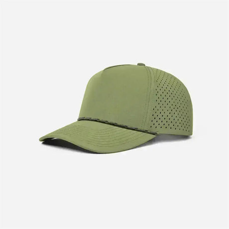Joe's USA - CATCH FLOW - 5 Panel Perforated Rope Golf Hat