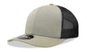Decky 6 Panel Mid Profile Structured Cotton Blend Trucker | Decky 6021