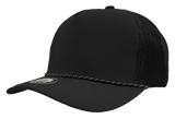 Zapped Headwear MARINE R+ 5-Panel Rope Hat | Wholesale Chainlink Snapback Mesh Caps