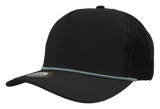 Zapped Headwear MARINE R+ 5-Panel Rope Hat | Wholesale Chainlink Snapback Mesh Caps