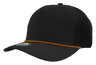 Zapped Headwear MARINE R+ 5-Panel Rope Hat | Wholesale Chainlink Snapback Mesh Caps