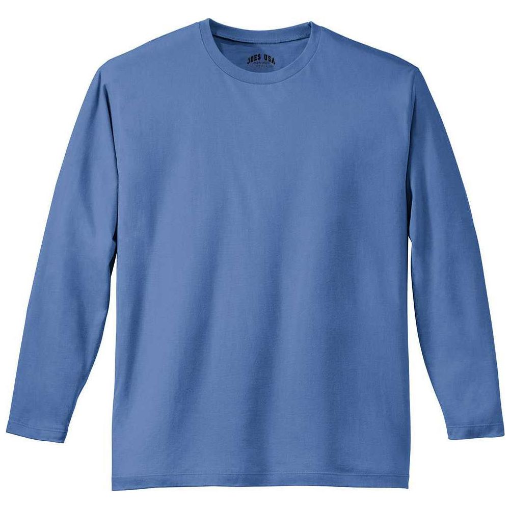 Mens Perfect Weight Long Sleeve Tee Joe's USA Mens Apparel