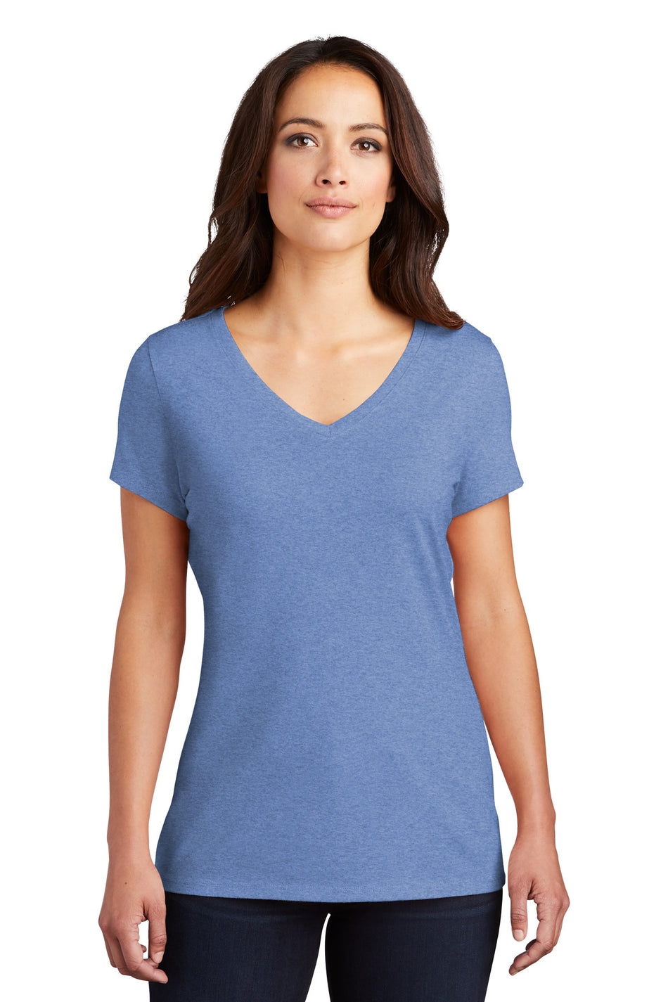 District® Women’s Perfect Tri® V-Neck Tee DM1350L