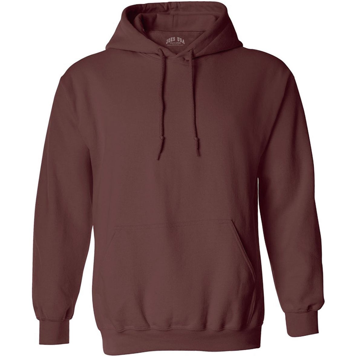 Joe's USA Men's Tall Pullover Hooded Sweatshirt Joe's USA Large Tall Maroon