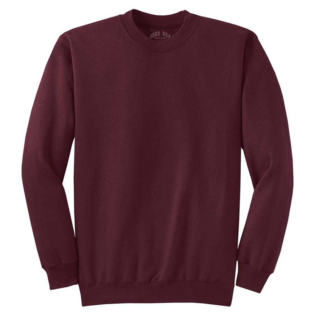 Joe's USA Youth Heavy Blend Crewneck Sweatshirt Sweatshirts/Fleece Joe's USA Small Maroon