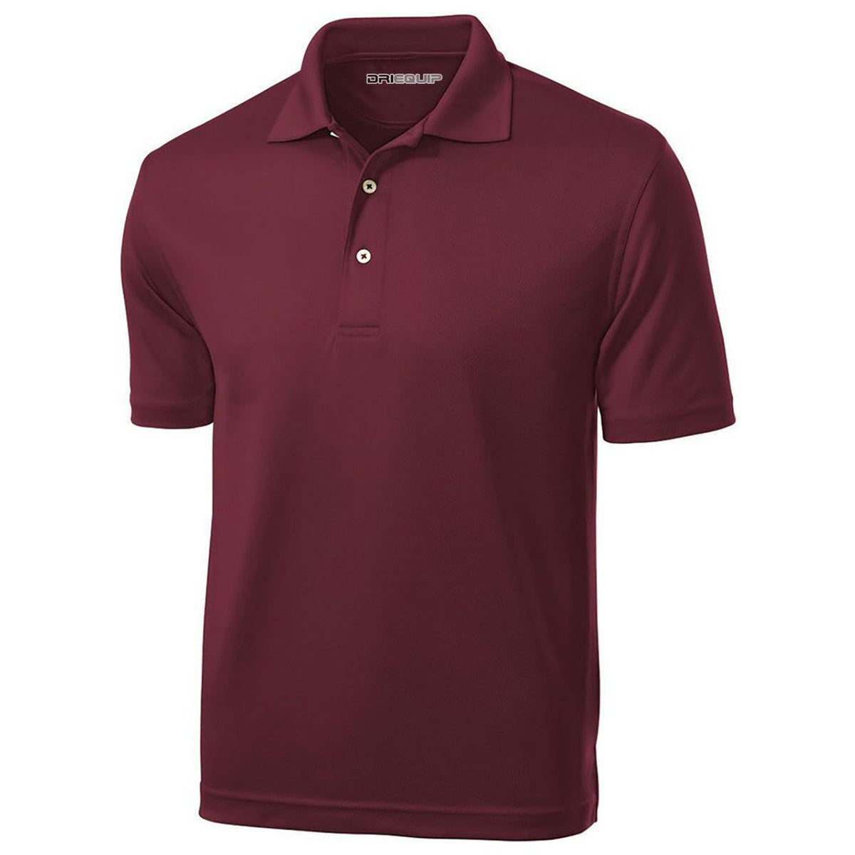 Men's Tall Dri-Mesh Polo Polos/Knits DRI-EQUIP Maroon Large Tall