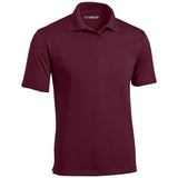 Mens Moisture Wicking Micropique Golf Polos - Maroon DRI-EQUIP Maroon Small