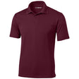 Men's Tall Micropique Polo Polos/Knits DRI-EQUIP Maroon Large Tall