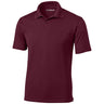 Men's Tall Micropique Polo Polos/Knits DRI-EQUIP Maroon Large Tall