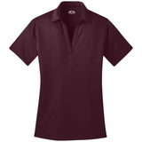 Ladies Silk Touch Performance Polo's in 16 Colors - Sizes XS-4XL-Maroon Joe's USA Maroon XS