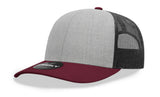 Decky 6 Panel Mid Profile Structured Cotton Blend Trucker | Decky 6021