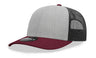 Decky 6 Panel Mid Profile Structured Cotton Blend Trucker | Decky 6021