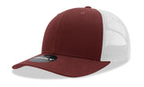 Decky 6 Panel Mid Profile Structured Cotton Blend Trucker | Decky 6021
