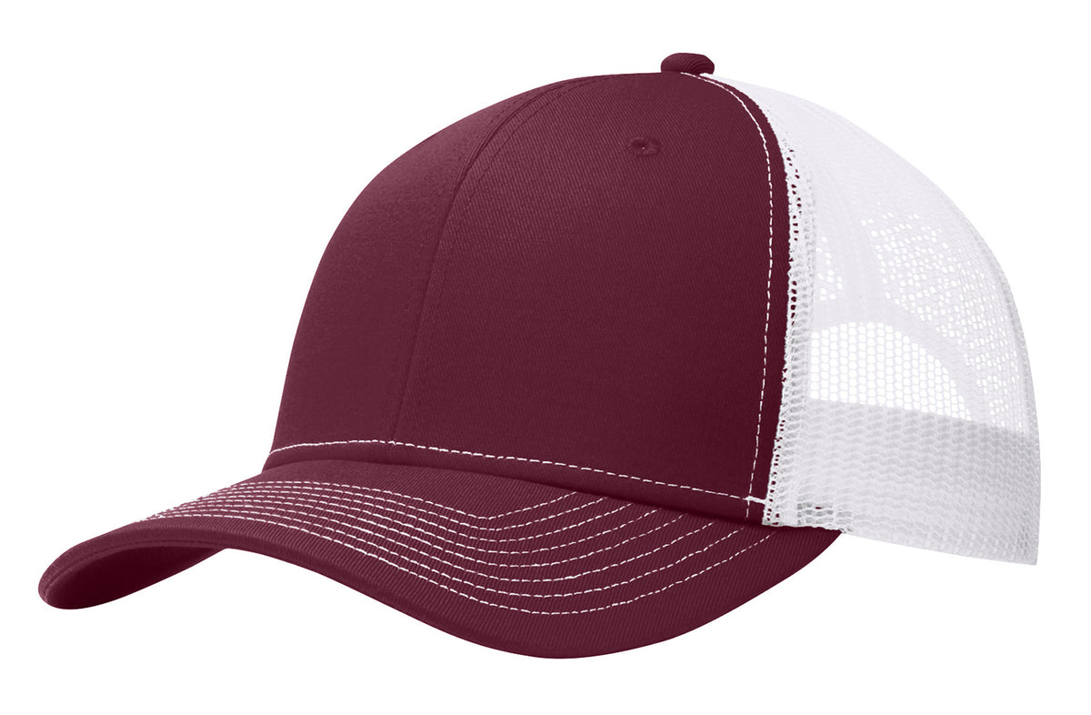 Joe's USA Snapback Trucker Cap – Mesh Back Curved Bill Hat
