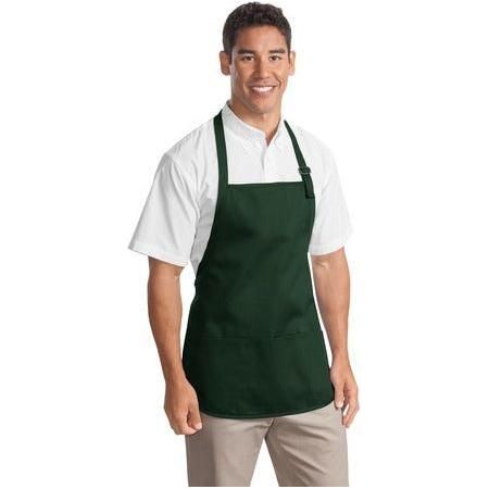 Medium Length Apron with Pouch Pockets. A510. 1 Hunter Aprons