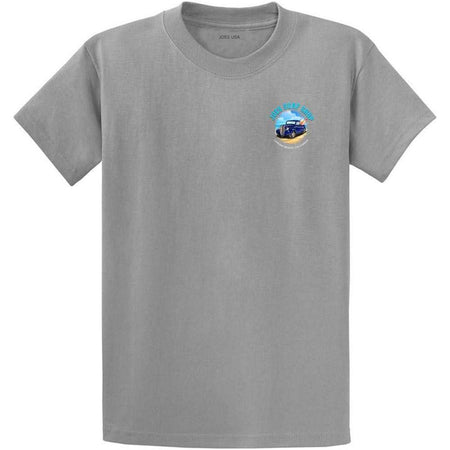 Joe's Surf Truck Design Heavyweight Cotton T-Shirts in Regular, Big and Tall Joe's USA T-Shirts