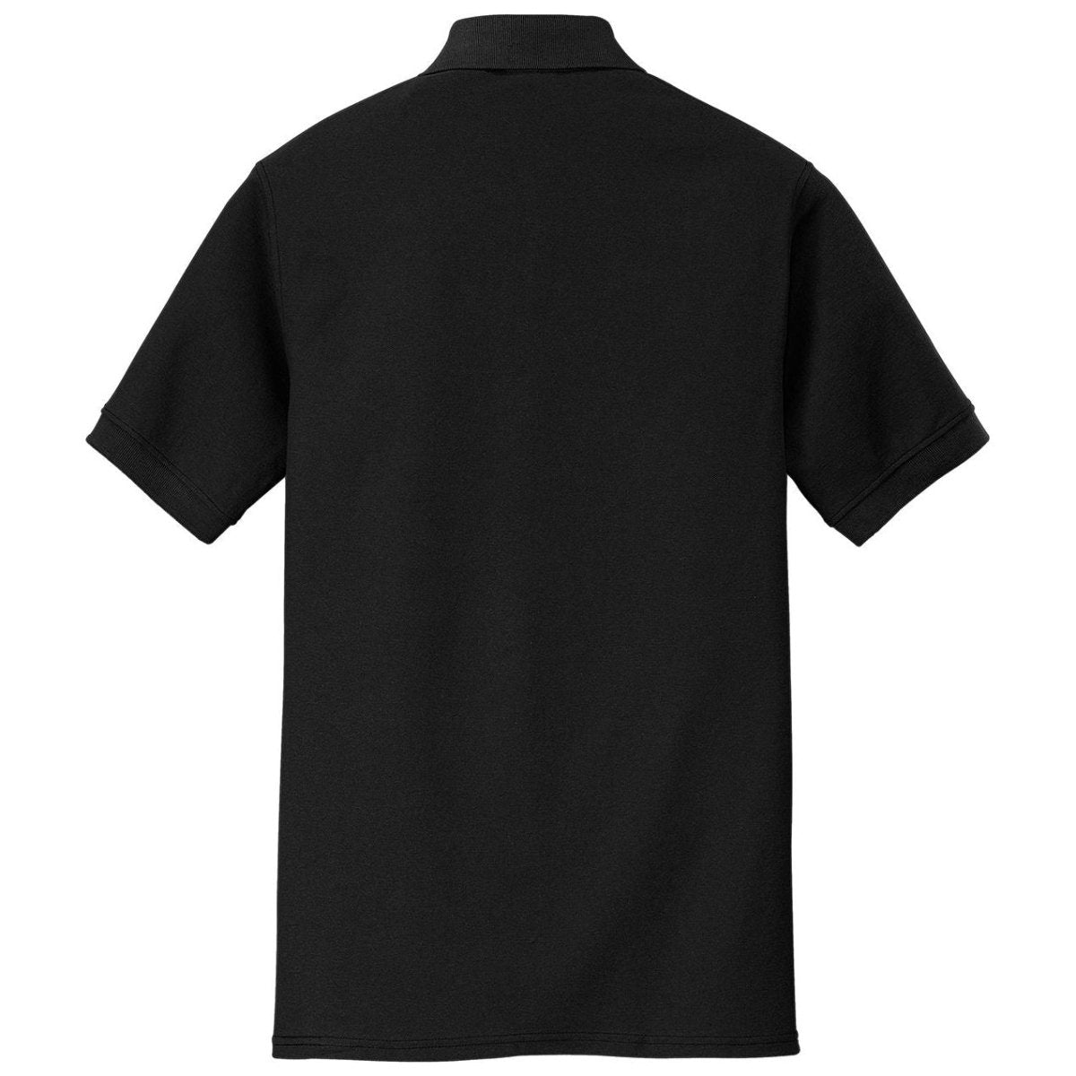 Men's 50/50 Pique Polo Jet Black Small Polos/Knits