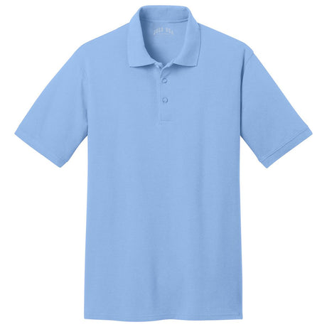 Men's 50/50 Pique Polo Light Blue Small Polos/Knits