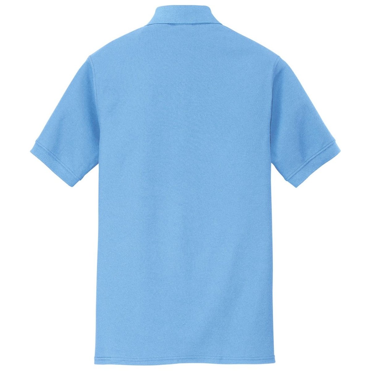 Men's 50/50 Pique Polo Light Blue Small Polos/Knits