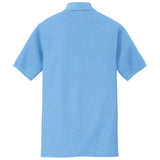 Men's 50/50 Pique Polo Light Blue Small Polos/Knits