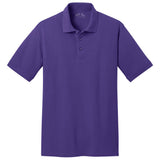 Men's 50/50 Pique Polo Purple Small Polos/Knits