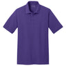 Men's 50/50 Pique Polo Purple Small Polos/Knits