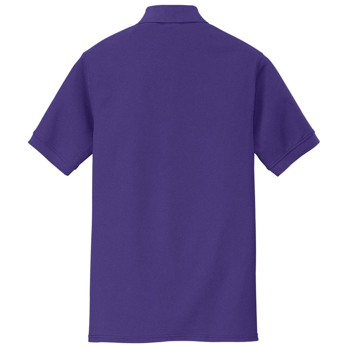 Men's 50/50 Pique Polo Purple Small Polos/Knits