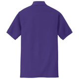 Men's 50/50 Pique Polo Purple Small Polos/Knits
