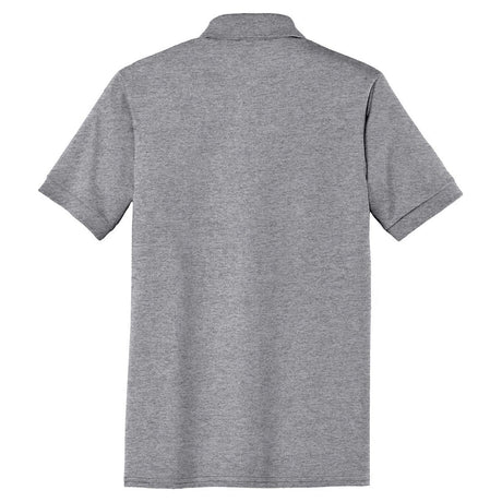Mens 5.5 - Ounce Jersey Knit Pocket Polo. Adult Sizes: S - 6XL Small Athletic Heather Polos/Knits
