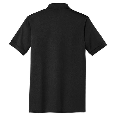 Mens 5.5 - Ounce Jersey Knit Pocket Polo. Adult Sizes: S - 6XL Small Jet Black Polos/Knits