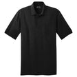 Mens 5.5 - Ounce Jersey Knit Pocket Polo. Adult Sizes: S - 6XL Small Jet Black Polos/Knits