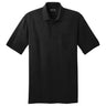 Mens 5.5 - Ounce Jersey Knit Pocket Polo. Adult Sizes: S - 6XL Small Jet Black Polos/Knits
