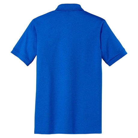 Mens 5.5 - Ounce Jersey Knit Pocket Polo. Adult Sizes: S - 6XL Small Royal Polos/Knits